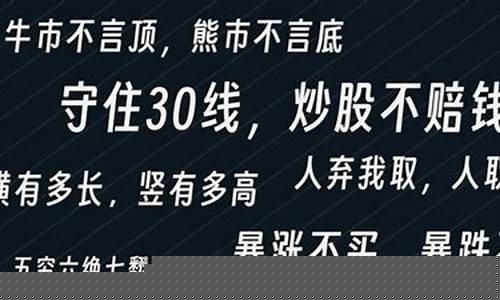 期货谚语(期货金句)_https://www.hbxfywj.com_证券知识_第1张