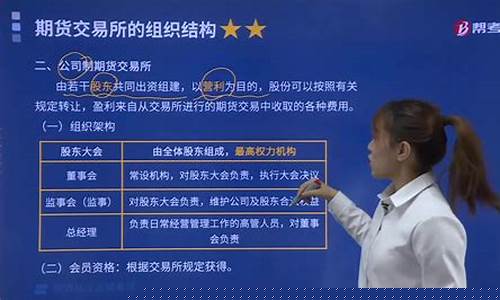 公司制期货交易所总经理(期货交易所总经理由谁任免)_https://www.hbxfywj.com_期货知识_第1张