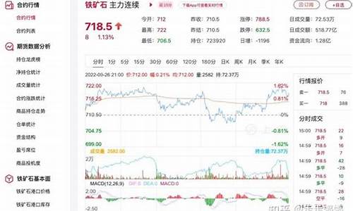 合肥铁矿石期货行情回顾(铁矿石2409期货行情)_https://www.hbxfywj.com_期货知识_第1张