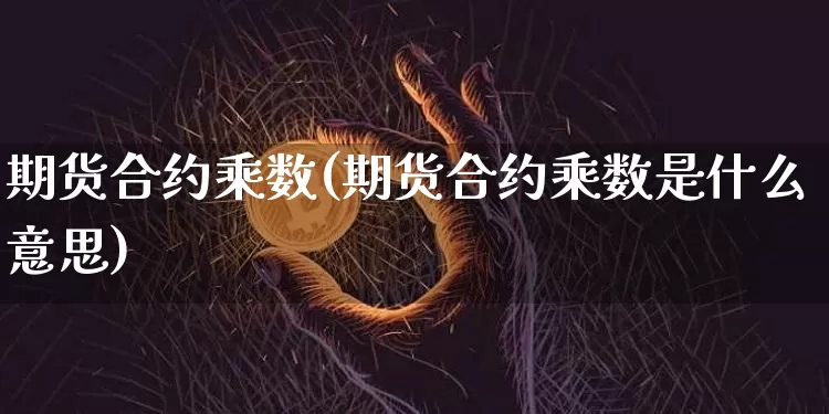 期货合约乘数(期货合约乘数是什么意思)_https://www.hbxfywj.com_基金知识_第1张