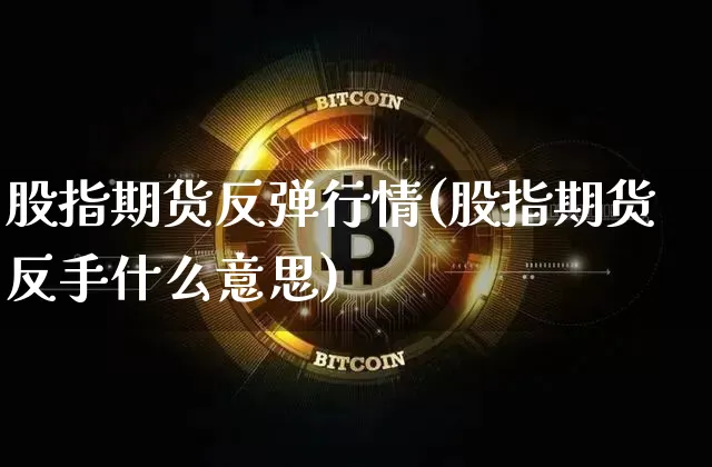 股指期货反弹行情(股指期货反手什么意思)_https://www.hbxfywj.com_股票知识_第1张