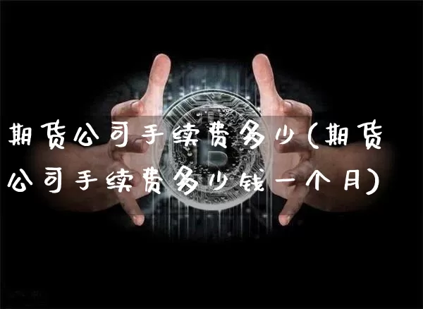 期货公司手续费多少(期货公司手续费多少钱一个月)_https://www.hbxfywj.com_证券知识_第1张