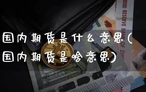 国内期货是什么意思(国内期货是啥意思)_https://www.hbxfywj.com_期货知识_第1张