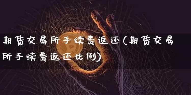 期货交易所手续费返还(期货交易所手续费返还比例)_https://www.hbxfywj.com_股票知识_第1张