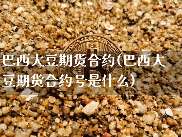 巴西大豆期货合约(巴西大豆期货合约号是什么)_https://www.hbxfywj.com_期货知识_第1张