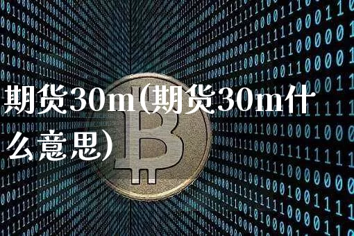 期货30m(期货30m什么意思)_https://www.hbxfywj.com_证券知识_第1张