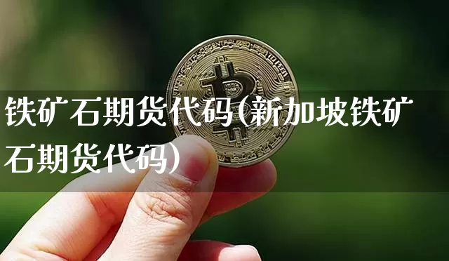 铁矿石期货代码(新加坡铁矿石期货代码)_https://www.hbxfywj.com_期货知识_第1张