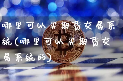哪里可以买期货交易系统(哪里可以买期货交易系统的)_https://www.hbxfywj.com_基金知识_第1张