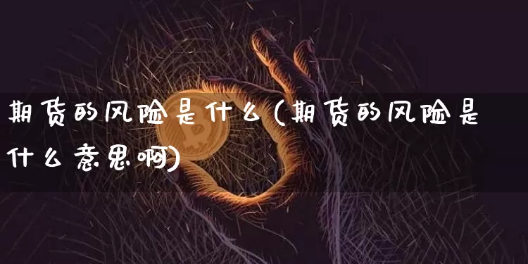 期货的风险是什么(期货的风险是什么意思啊)_https://www.hbxfywj.com_期货知识_第1张