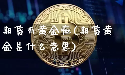 期货有黄金嘛(期货黄金是什么意思)_https://www.hbxfywj.com_期货知识_第1张