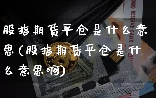 股指期货平仓是什么意思(股指期货平仓是什么意思啊)_https://www.hbxfywj.com_基金知识_第1张