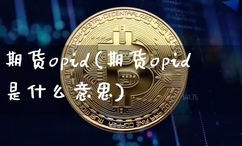 期货opid(期货opid是什么意思)_https://www.hbxfywj.com_股票知识_第1张