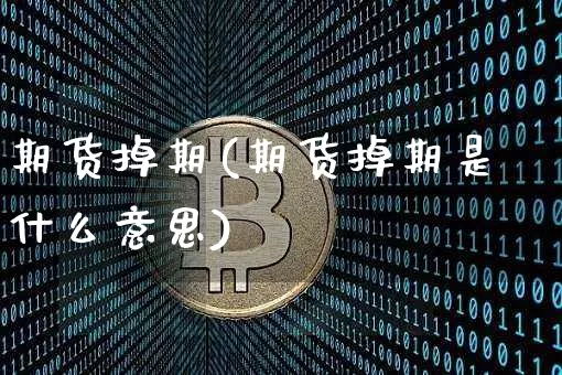 期货掉期(期货掉期是什么意思)_https://www.hbxfywj.com_基金知识_第1张