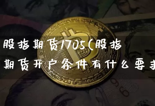 股指期货1705(股指期货开户条件有什么要求)_https://www.hbxfywj.com_证券知识_第1张