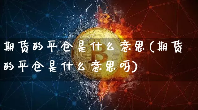 期货的平仓是什么意思(期货的平仓是什么意思呀)_https://www.hbxfywj.com_基金知识_第1张
