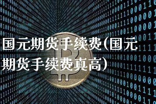 国元期货手续费(国元期货手续费真高)_https://www.hbxfywj.com_股票知识_第1张