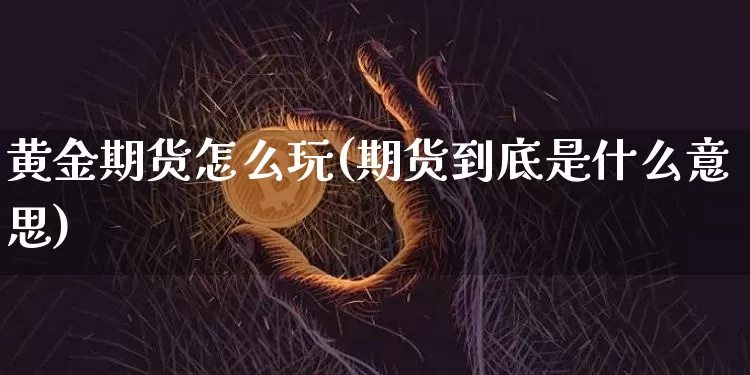 黄金期货怎么玩(期货到底是什么意思)_https://www.hbxfywj.com_基金知识_第1张