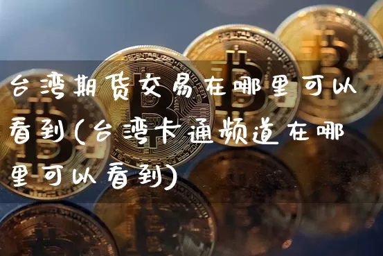 台湾期货交易在哪里可以看到(台湾卡通频道在哪里可以看到)_https://www.hbxfywj.com_期货知识_第1张