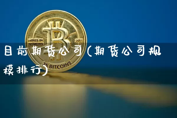 目前期货公司(期货公司规模排行)_https://www.hbxfywj.com_基金知识_第1张