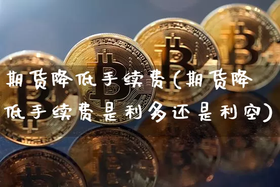 期货降低手续费(期货降低手续费是利多还是利空)_https://www.hbxfywj.com_证券知识_第1张