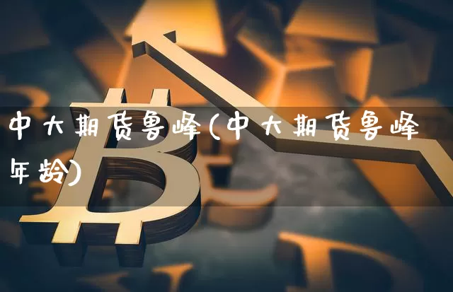中大期货鲁峰(中大期货鲁峰年龄)_https://www.hbxfywj.com_股票知识_第1张