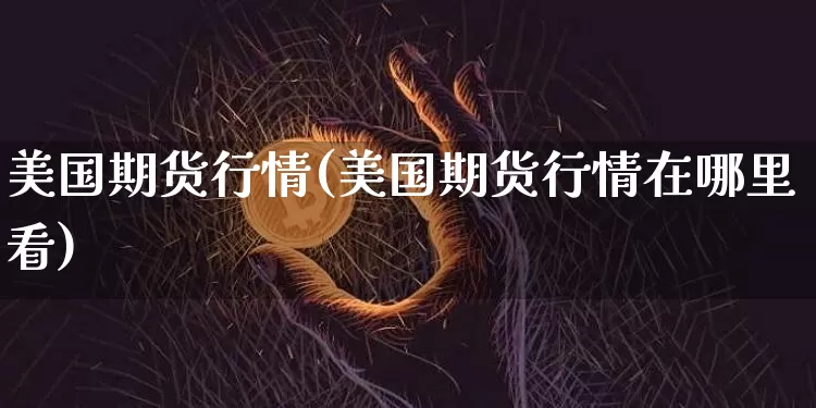 美国期货行情(美国期货行情在哪里看)_https://www.hbxfywj.com_期货知识_第1张
