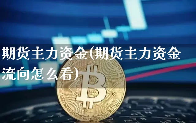期货主力资金(期货主力资金流向怎么看)_https://www.hbxfywj.com_基金知识_第1张