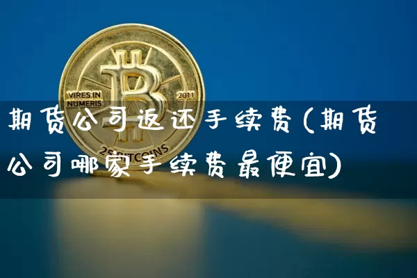 期货公司返还手续费(期货公司哪家手续费最便宜)_https://www.hbxfywj.com_股票知识_第1张