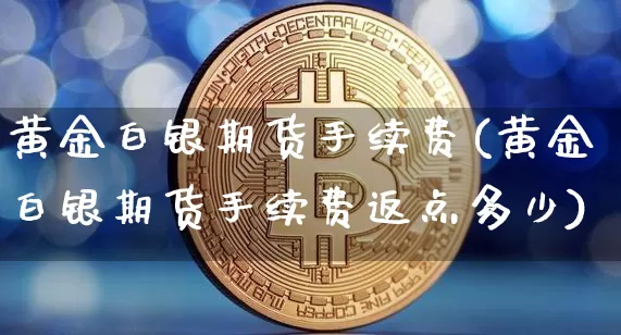 黄金白银期货手续费(黄金白银期货手续费返点多少)_https://www.hbxfywj.com_证券知识_第1张