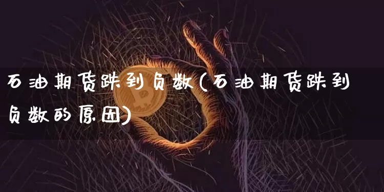 石油期货跌到负数(石油期货跌到负数的原因)_https://www.hbxfywj.com_期货知识_第1张