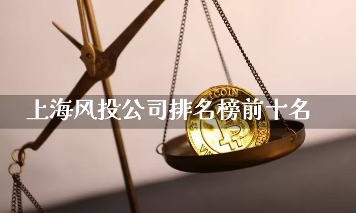 上海风投公司排名榜前十名_https://www.hbxfywj.com_基金知识_第1张