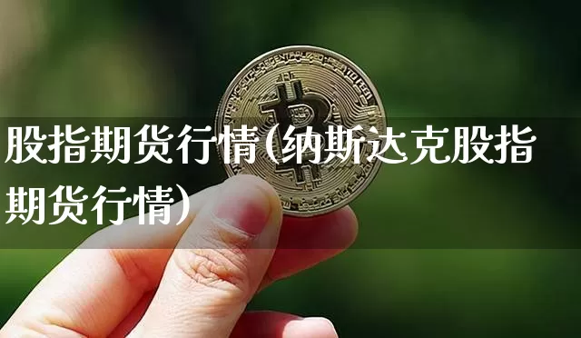 股指期货行情(纳斯达克股指期货行情)_https://www.hbxfywj.com_基金知识_第1张