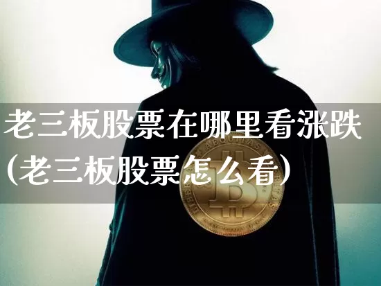 老三板股票在哪里看涨跌(老三板股票怎么看)_https://www.hbxfywj.com_基金知识_第1张