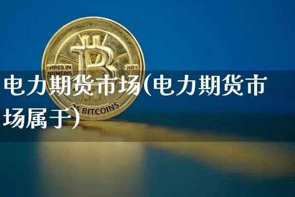 电力期货市场(电力期货市场属于)_https://www.hbxfywj.com_股票知识_第1张