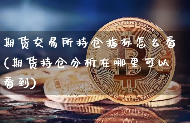期货交易所持仓指标怎么看(期货持仓分析在哪里可以看到)_https://www.hbxfywj.com_股票知识_第1张