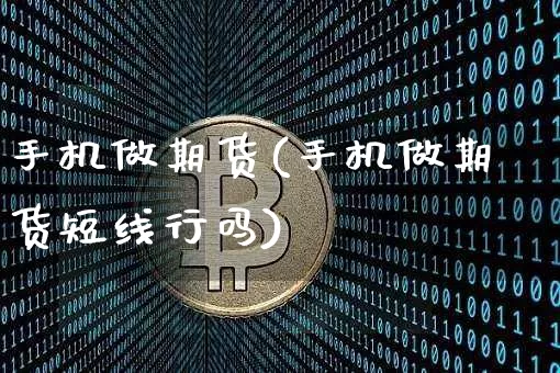手机做期货(手机做期货短线行吗)_https://www.hbxfywj.com_证券知识_第1张