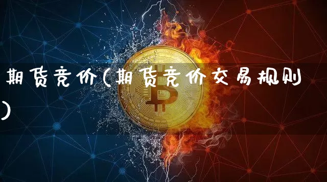 期货竞价(期货竞价交易规则)_https://www.hbxfywj.com_期货知识_第1张