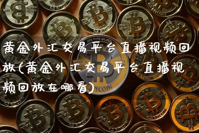 黄金外汇交易平台直播视频回放(黄金外汇交易平台直播视频回放在哪看)_https://www.hbxfywj.com_基金知识_第1张