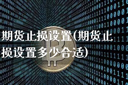 期货止损设置(期货止损设置多少合适)_https://www.hbxfywj.com_证券知识_第1张